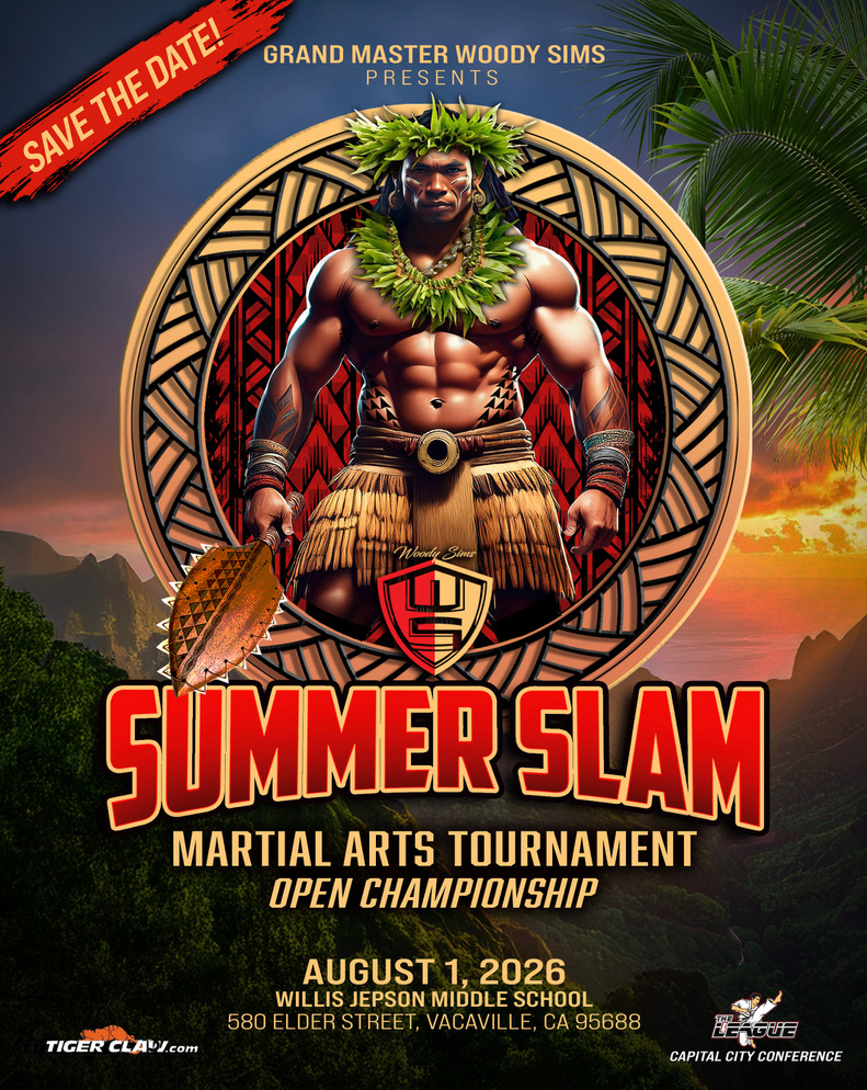 SummerSlam Martial Arts Tournament flyer